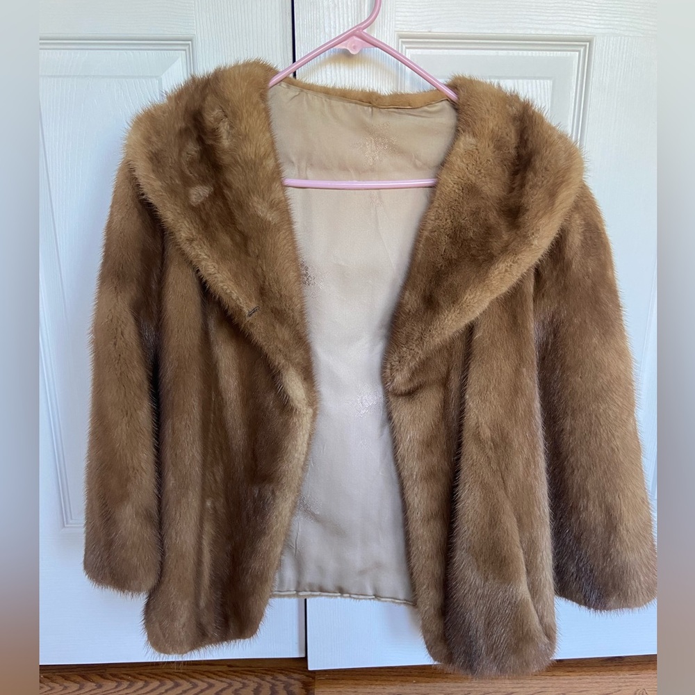 Vintage fur coat